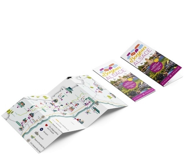 Carte Bonjour Alsace