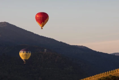 vol en Montgolfière