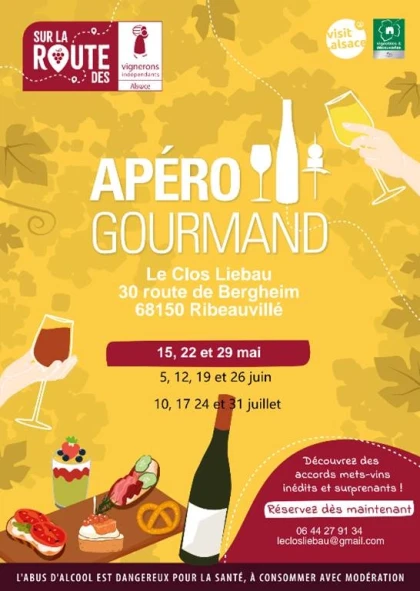 apéro gourmand - Bonjour Alsace