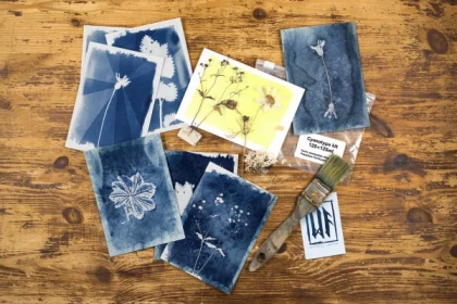 Atelier artistique - Impression au Cyanotype - Bonjour Alsace