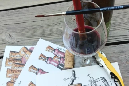 Atelier "Peinture et Vin" - Bonjour Alsace