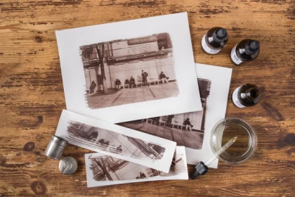 Atelier Photo - Tirage Van Dyke - Bonjour Alsace