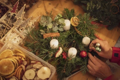 Atelier couronne de l'Avent ou décor de table - Bonjour Alsace