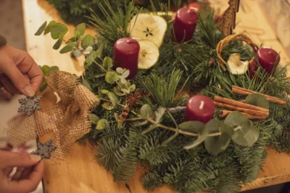Atelier couronne de l'Avent ou décor de table - Bonjour Alsace