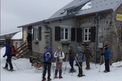 Balade en raquettes et repas en auberge - Bonjour Alsace