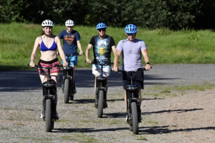 Balade en trottinette électrique  - Bonjour Alsace