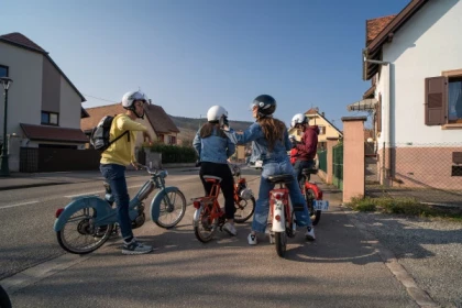 Balade en Mob & Solex : "Les Gens du Nord" Circuit 3H - Bonjour Alsace