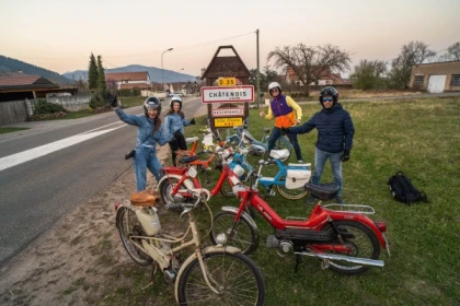 Balade en Mob & Solex : "Les Gens du Nord" Circuit 3H - Week-end - Bonjour Alsace