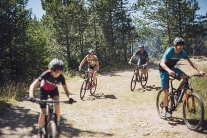 Descente de vallée en VTT depuis la Station du Lac Blanc - Bonjour Alsace