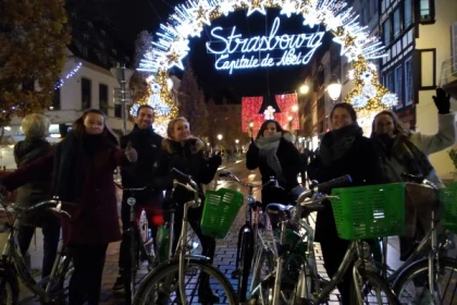 Noël à bicyclette - Bonjour Alsace