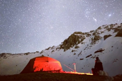 Week-end bivouac en raquettes à neige - Bonjour Alsace