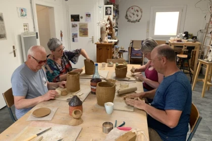 Atelier : création de photophore en porcelaine - Bonjour Alsace