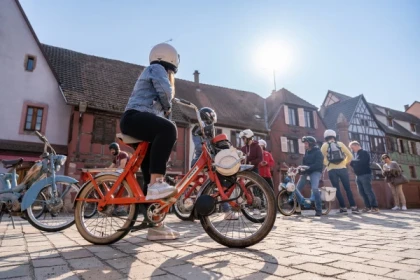Balade en Mob & Solex : "On dirait le Sud" Circuit 2H - Week-end - Bonjour Alsace