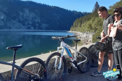 Micro aventure : balade accompagnée en VTT électrique - Bonjour Alsace