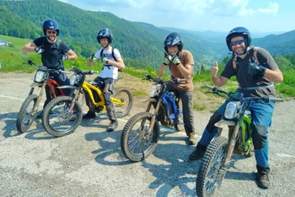 Randonnée à moto électrique dans le Val d'Argent - Bonjour Alsace