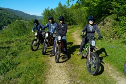 Randonnée à moto électrique dans le Val d'Argent - Bonjour Alsace
