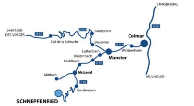 Plan d'accès du parc Form’aventures