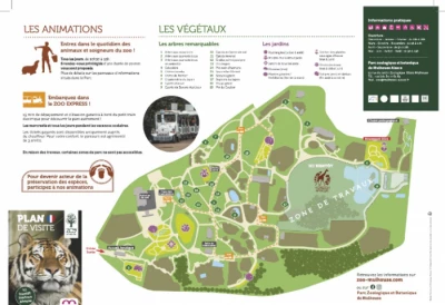 plan parc zoo Mulhouse