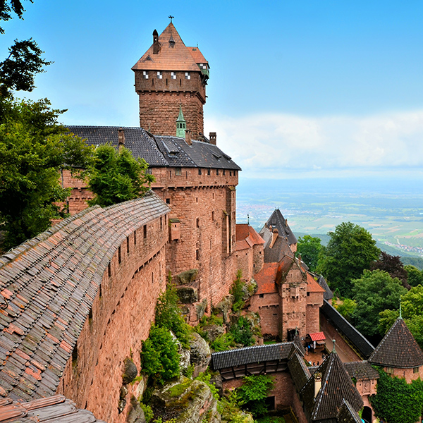 Le château du Haut-Koenigsbourg 