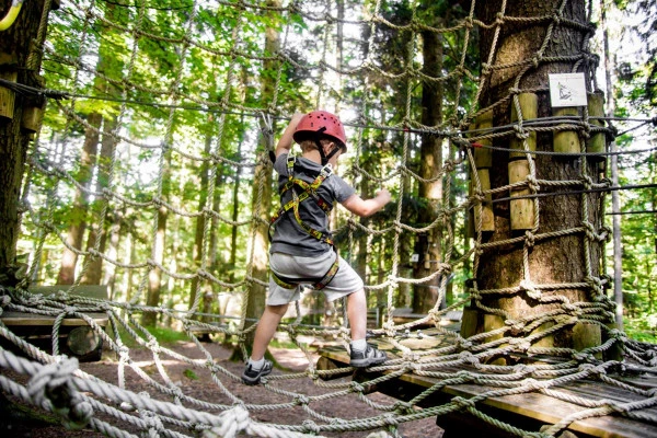 Accrobranche et tyroliennes - Parc Alsace Aventure - Bonjour Alsace