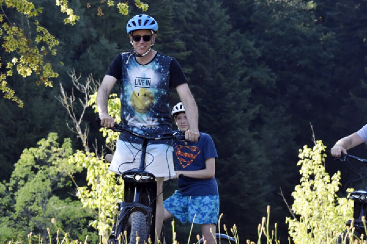 Balade en trottinette électrique  - Bonjour Alsace