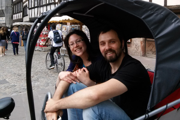 Balade en vélo-calèche à Strasbourg - Bonjour Alsace