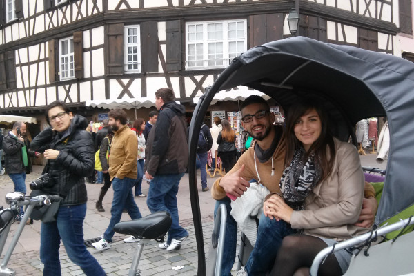 Balade en vélo-calèche: Circuit AB - Bonjour Alsace