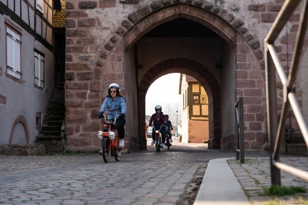 Bonjour Alsace | Balade en Mob & Solex : "On dirait le Sud" Circuit 2H