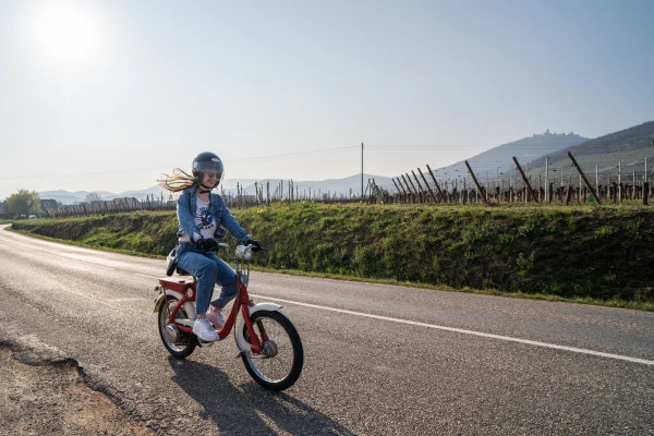 Bonjour Alsace | Balade en Mob & Solex : "On dirait le Sud" Circuit 2H - Week-end