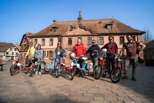 Bonjour Alsace | Balade en Mob & Solex + Tarte Flambée à Volonté