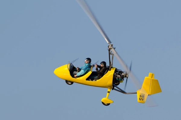 Baptême de l'air en ULM Autogire - Bonjour Alsace