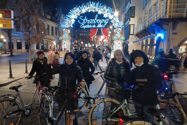 CHRISTMAS SPECIAL :  BIKE & WALKING TOUR Combo (english) - Bonjour Alsace