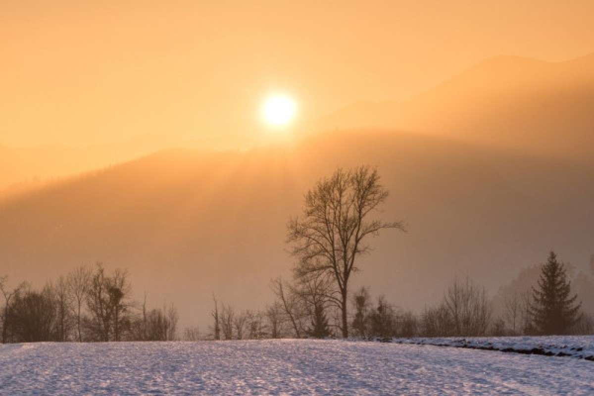 Coucher du soleil au Markstein - Bonjour Alsace