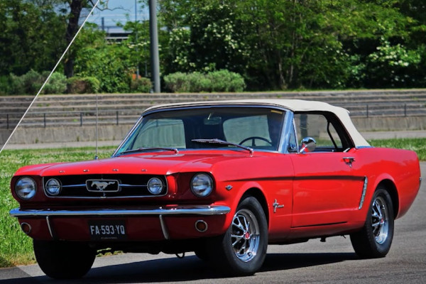 FORD MUSTANG V8 - 1965 - Bonjour Alsace FORD MUSTANG V8 - 1965 - Bonjour Alsace