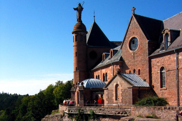 Bonjour Alsace | L'Abbaye du Mont Sainte Odile et le mur païen - 1/2jour