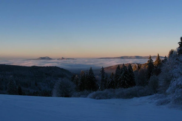 Le Champ du Feu en raquettes à neige - Bonjour Alsace