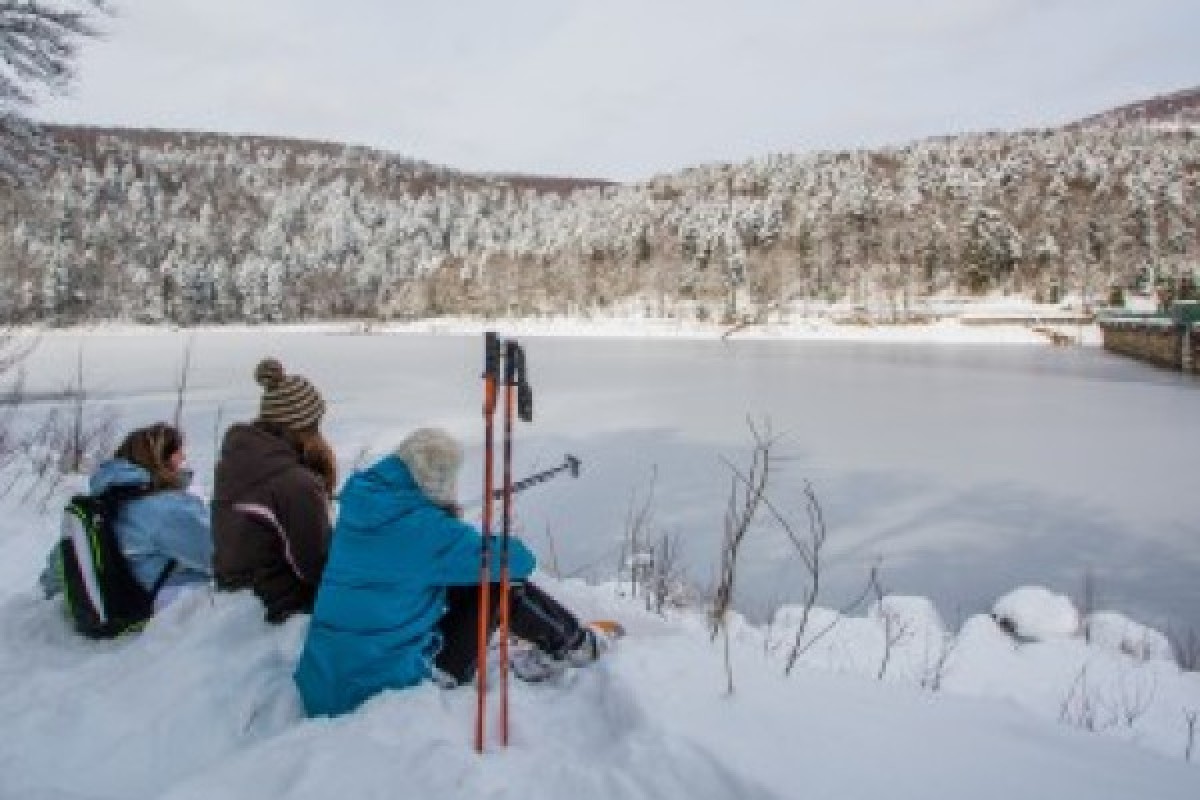 Raquettes à neige au lac du Forlet - Bonjour Alsace