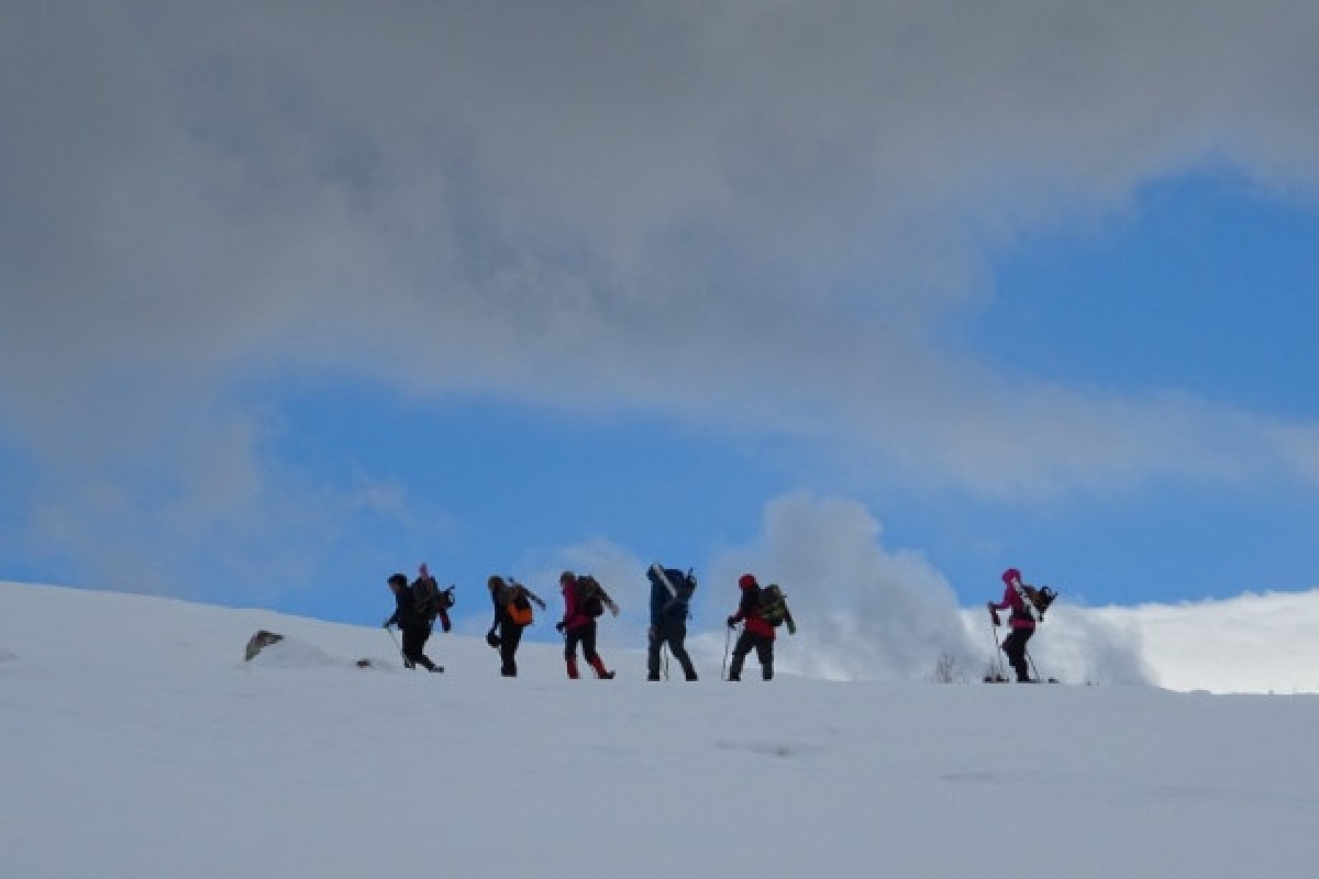 Raquettes à neige au Storkenkopf - Bonjour Alsace