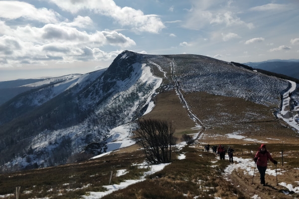 Raquettes à neige privative au Rothenbachkopf - Bonjour Alsace