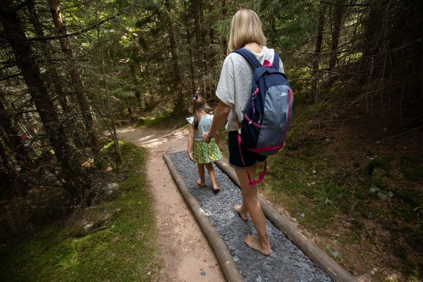 Sentier pieds nus du Lac Blanc - Bonjour Alsace