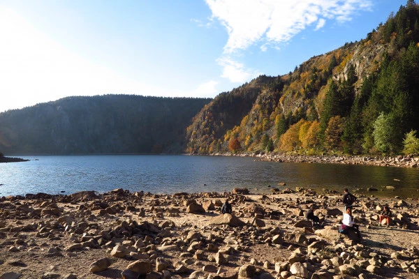 Tour du Lac Blanc par la citadelle Hanz - Bonjour Alsace