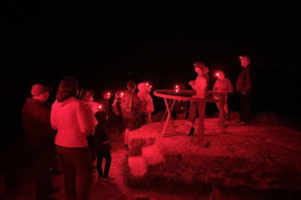 Visite nocturne du champ de bataille du Linge - Bonjour Alsace