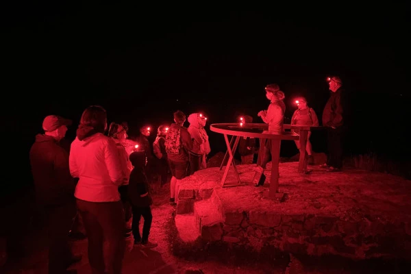 Visite nocturne du champ de bataille du Linge - Bonjour Alsace